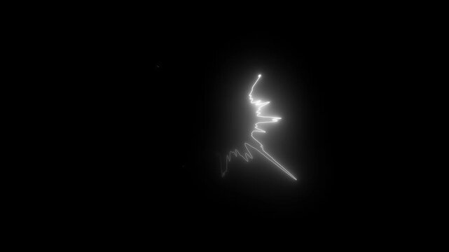 The image displays a stylized, glowing burst or explosion effect, which could function as an abstract logo or a visual element, possibly representing sound or energy