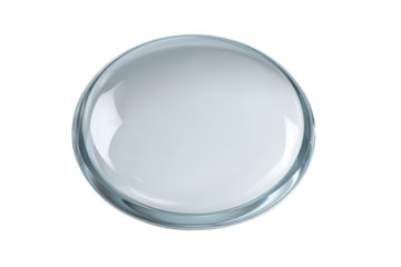 Glass Orb White Interior Abstract Design