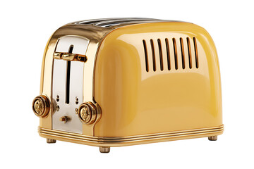Luxury Gold Toaster Retro Kitchen Appliance