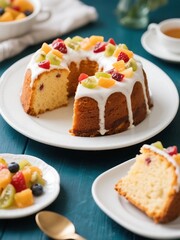 Super Soft & Moist Butter Fruit Cake Recipe