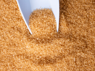 Organic Light Brown Sugar with versatile scoop.