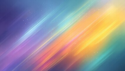 Abstract vibrant diagonal stripes in soft pastel hues