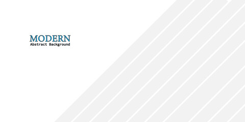 Abstract modern line background. White and grey geometric texture. vector art illustration