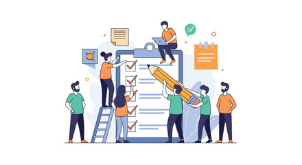 Teamwork collaboration and planning for project success and goal achievement