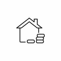 house investing icon sign vector
