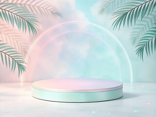 Obraz premium cosmetic cream container