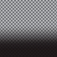Checker gradient background. Transparent grid pattern. Dark bottom fade. Vector backdrop texture.