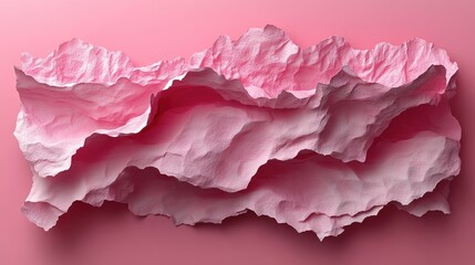 Obraz premium Abstract Pink Mountain Landscape Backdrop