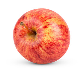 red apple isolated on transparent png ( Image from camera)