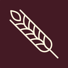 Wheat trendy useful important vector Illustration design glorious colorful background
