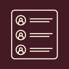 Job lists trendy useful important vector Illustration design glorious colorful background