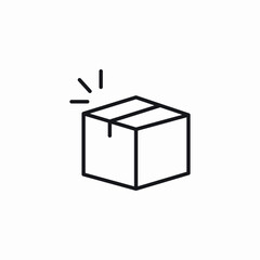 backage move icon sign vector