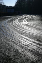 Lines on the road