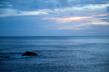 夏の奄美大島の海の風景