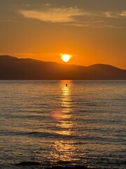 Lever de soleil au Lavandou