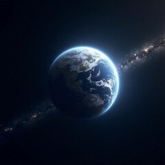 Fototapeta premium earth in space