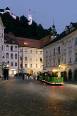 Streets of Center of Ljubljana