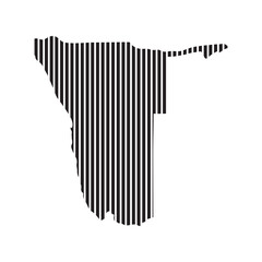 Namibia map icon