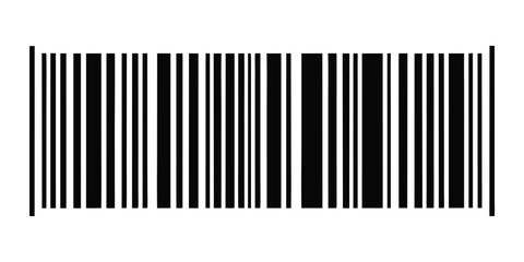 Monochromatic Barcode Illustration Standardized for Product Tracking and Inventory Management Symbolizing Data Encoding and Automated Identification for Efficiency