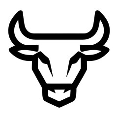 Icon Vector Bull