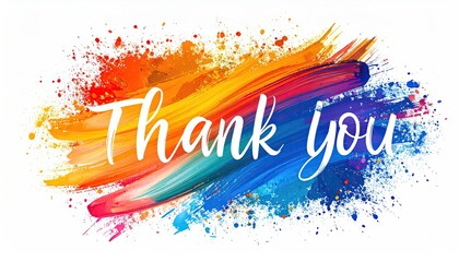 Colorful thank you message (1)