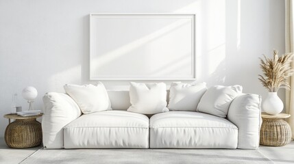 Modern minimalist living room mockup (1)