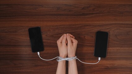 Visual Representation of Smartphone Dependency and Restriction