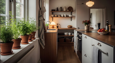 Cozy Modern Kitchen Tour