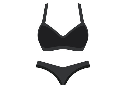 nightie underwear templates of men and womens underware Women swim underwear. Female swimsuit bikini, woman lingerie sea swim summer vacation travel sun bathing clothes swimwear underware beach icon 