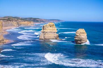 Great Ocean Road Twelve Apostles Coastal Rock Formation Landscape