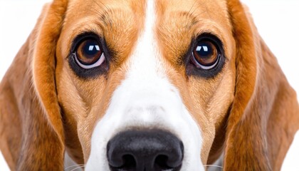 Close-up of a Beagle's face (1)