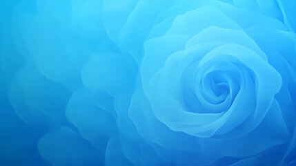 Delicate translucent blue rose petals forming a soft abstract floral background.