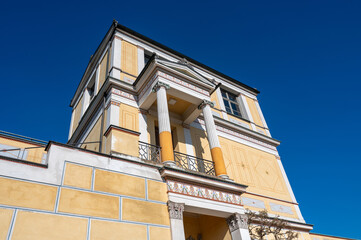 Pompejanum, a beautiful building in the city of Aschaffenburg