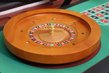 casino roulette table