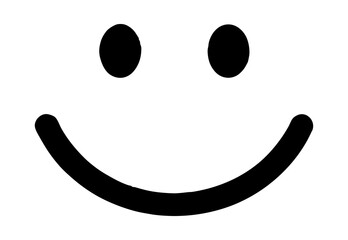 Face, icon, vector, illustration, cartoon with a happy smile. Transparent PNG perfect for Overlay in UI elements, emoji sets, or fun character designs. Includes high-quality PNG asset.