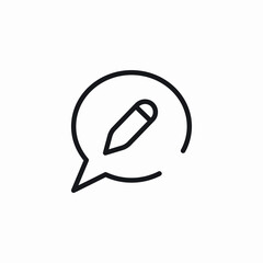 article comments icon sign vector