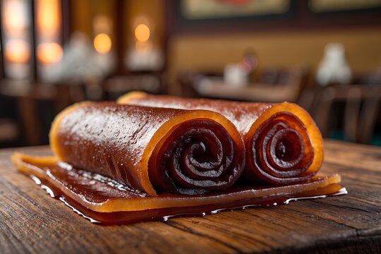 Malban - Egyptian Food: Discover the Unique Taste of This Classic Egyptian Confection, Combining Fruity Sweetness and Nutty Crunch in a Delightfully Chewy Texture You&rsquo;ll Crave