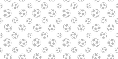 Soccer balls pattern background. football soccer seamless pattern background. football-themed pattern background. 