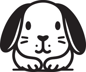 Adorable Dog Face Logo