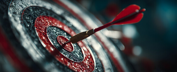 The Target and Arrow Symbolizing Success and Achievement in Goals