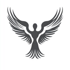 Fototapeta premium Silhouette of a soaring bird (3)