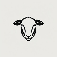 Simple sheep head graphic (6)