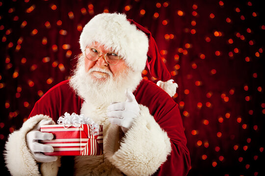 Santa: Santa Upset With Your Behavior