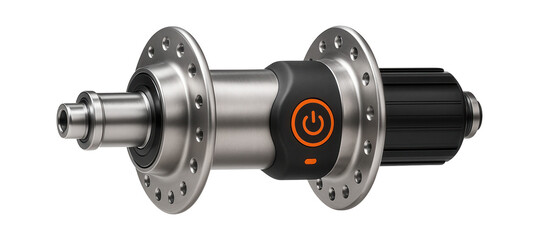 Rear hub with integrated power meter for performance tracking