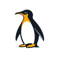 Fototapeta premium Simple penguin graphic