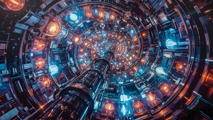 Fototapeta premium abstract technology background