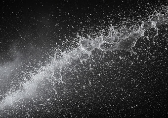 Image of water splashing like a shower