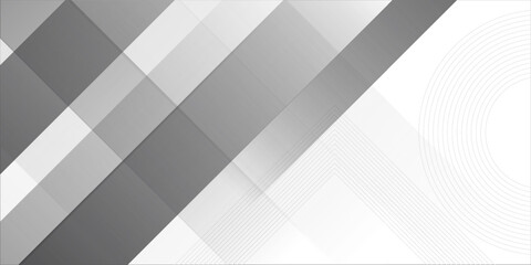 Fototapeta premium Black abstract background with white color. Abstract black background with square shapes. Modern Simple Blue Grey Abstract Background Presentation Design for Corporate Business and Institution.