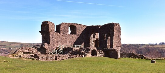 Historic castle ruins