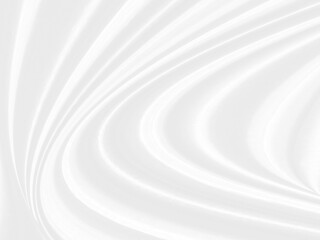 Obraz premium Clean abstract fashion woven beautiful soft fabric smooth curve shape decorative textile white background